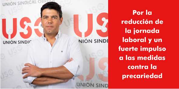 USO por la reducción de la jornada laboral